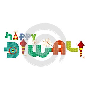 Happy Diwali festival. Diwali vector.