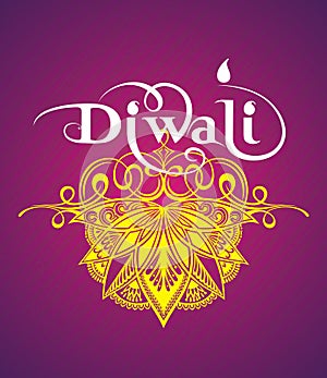 Happy Diwali festival Indiabackground