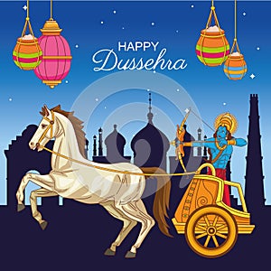 Happy Dussehra Festival of India