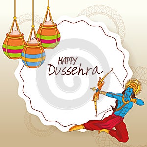 Happy Dussehra Festival of India