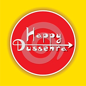 Happy dusserha poster design