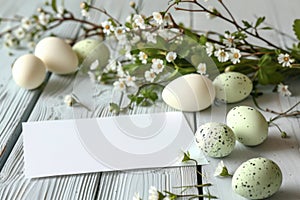 Happy easter Bat Mitzvah Card Eggs Easter egg hunt Basket. White nesting Bunny Garden. hiking background wallpaper