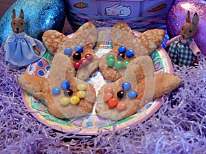 Happy Easter Bunny Pancakes 1
