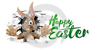 Happy Easter Bunny Rabbit photo
