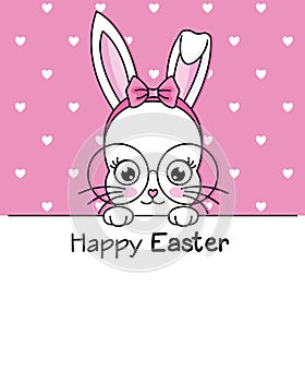 Happy easter card