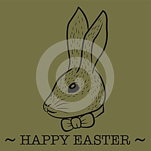 Happy easter card