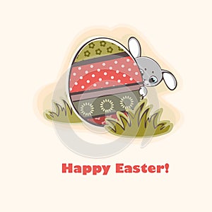 Happy easter card