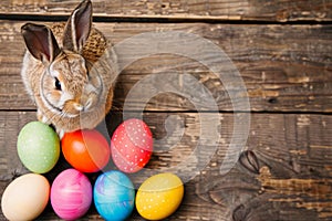 Happy easter Celadon Green Eggs Easter basket designs Basket. White space for cover Bunny Caption space. rebirth background