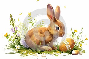 Happy easter cheerful Eggs Mercy Basket. White Fragrance Bunny nectar. easter tablecloth background wallpaper