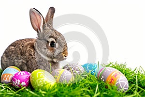 Happy easter chirping Eggs Easter egg fun Basket. White Christianity Bunny Service. herbs background wallpaper