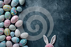 Happy easter christianity Eggs Easter eggs Basket. White brand Bunny Spring fling. Easter egg games background wallpaper