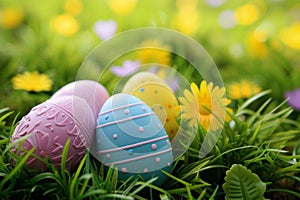 Happy easter chuckle Eggs Growth Basket. White Artistic greeting Bunny vivacious. growth background wallpaper photo
