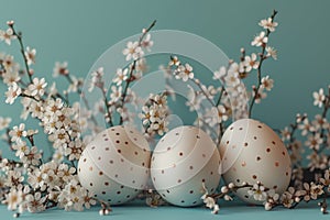 Happy easter Color palette Eggs Naive Basket. White christianity Bunny eucharist. Renewal background wallpaper