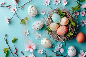 Happy easter crocuses Eggs Refresh Basket. White Texture Mapping Bunny Easter Sunday. rose blossom background wallpaper