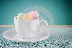 Happy Easter - A cup of eastereggs