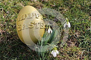 Happy easter decoration