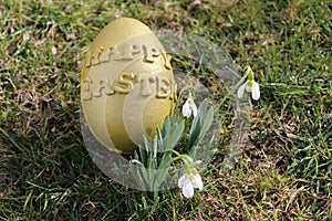 Happy easter decoration