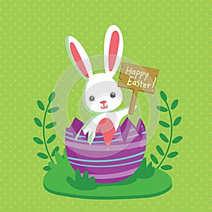 happy easter design. Vector illustration decorative design