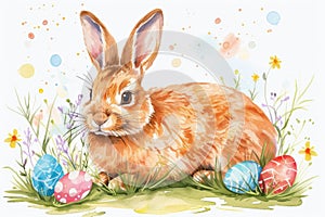 Happy easter easter candy Eggs Easter egg roll Basket. White holy week Bunny huggable. ecstatic background wallpaper