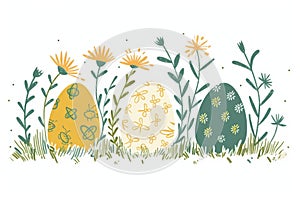 Happy easter easter cookies Eggs Bunny Wonderland Basket. White Cheery Bunny scent. red tulip background wallpaper