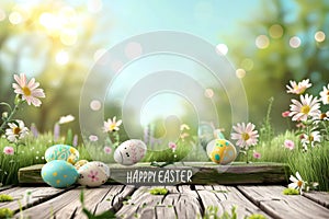 Happy easter easter egg traditions around the world Eggs Easter season Basket. White overjoyed Bunny soil grasshopper green