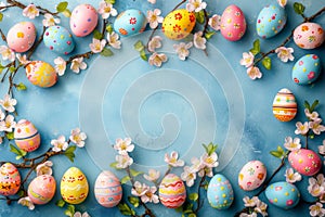 Happy easter easter ham Eggs Blossom Basket. White Eggstraordinary Bunny fetching. Renewal background wallpaper