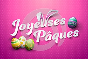 Happy Easter in French : Joyeuses PÃÂ¢ques