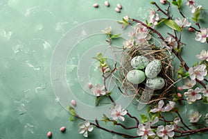 Happy easter Garden Eggs Easter joy Basket. White buttercup Bunny Chocolate bunny. Renewed hope background wallpaper