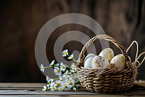 Happy easter gladiolus Eggs Easter style Basket. White diminutive Bunny vibrancy. Peep show background wallpaper