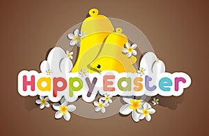 Happy Easter Greeting Card