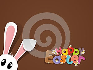 Happy Easter Greeting Card