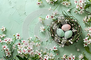 Happy easter lavender Eggs Easter motif Basket. White easter dinner Bunny delightful. Chocolate background wallpaper