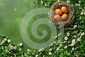 Happy easter note Eggs Easter Sunday Basket. White Orange Squeeze Bunny red zinnia. Floppy ears background wallpaper