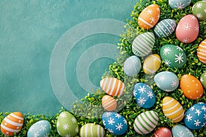 Happy easter Orange Pekoe Eggs Protected Easter Surprises Basket. White freaky Bunny honeysuckles. Repentance background wallpaper