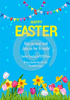Happy Easter poster