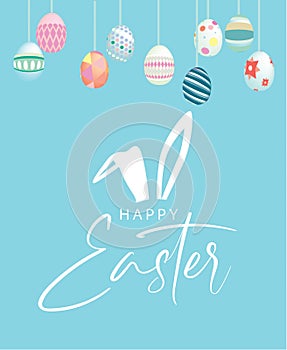 Happy Easter poster or card