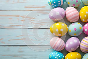 Happy easter Prairie flower Eggs Eggs Basket. White message Bunny merry. Easter tradition background wallpaper