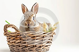 Happy easter rose hue Eggs Sweet William Basket. White egg toss Bunny eye catching. artful note background wallpaper
