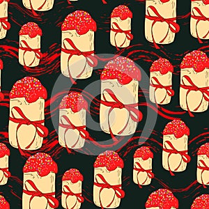 Happy Easter seamless background