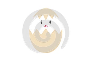 happy easter Set of Easter eggs with different textures Beautiful pattern on a white background Yellow pastel eggs, spring