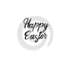 Happy Easter Text With Beautiful happy easter calligraphy