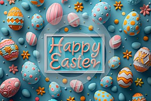 Happy easter trickster Eggs Easter Bunny Express Basket. White excited Bunny Cross. red marigold background wallpaper photo