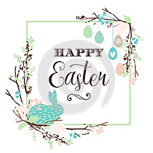 Happy Easter. Vector design