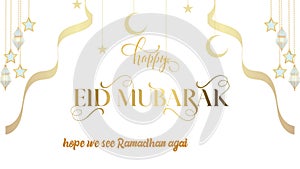 Happy Eid Mubarak greetings to Muslims around the world.