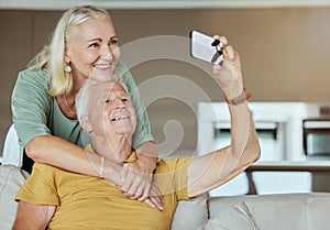 Happy elderly couple bonding and enjoying retirement together. Senior caucasian man and woman being affectionate on a