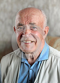 Happy Elderly Man