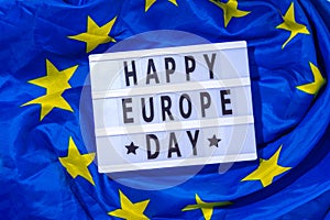 Happy Europe Day Background