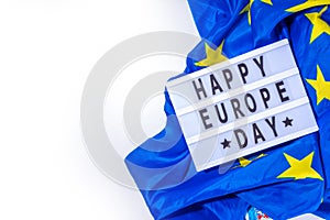Happy Europe Day Background