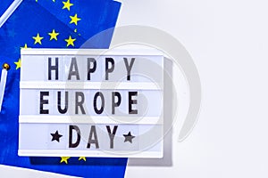 Happy Europe Day Background