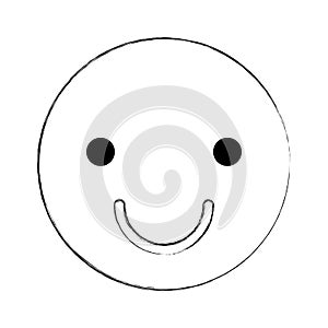 Happy face emogy icon photo